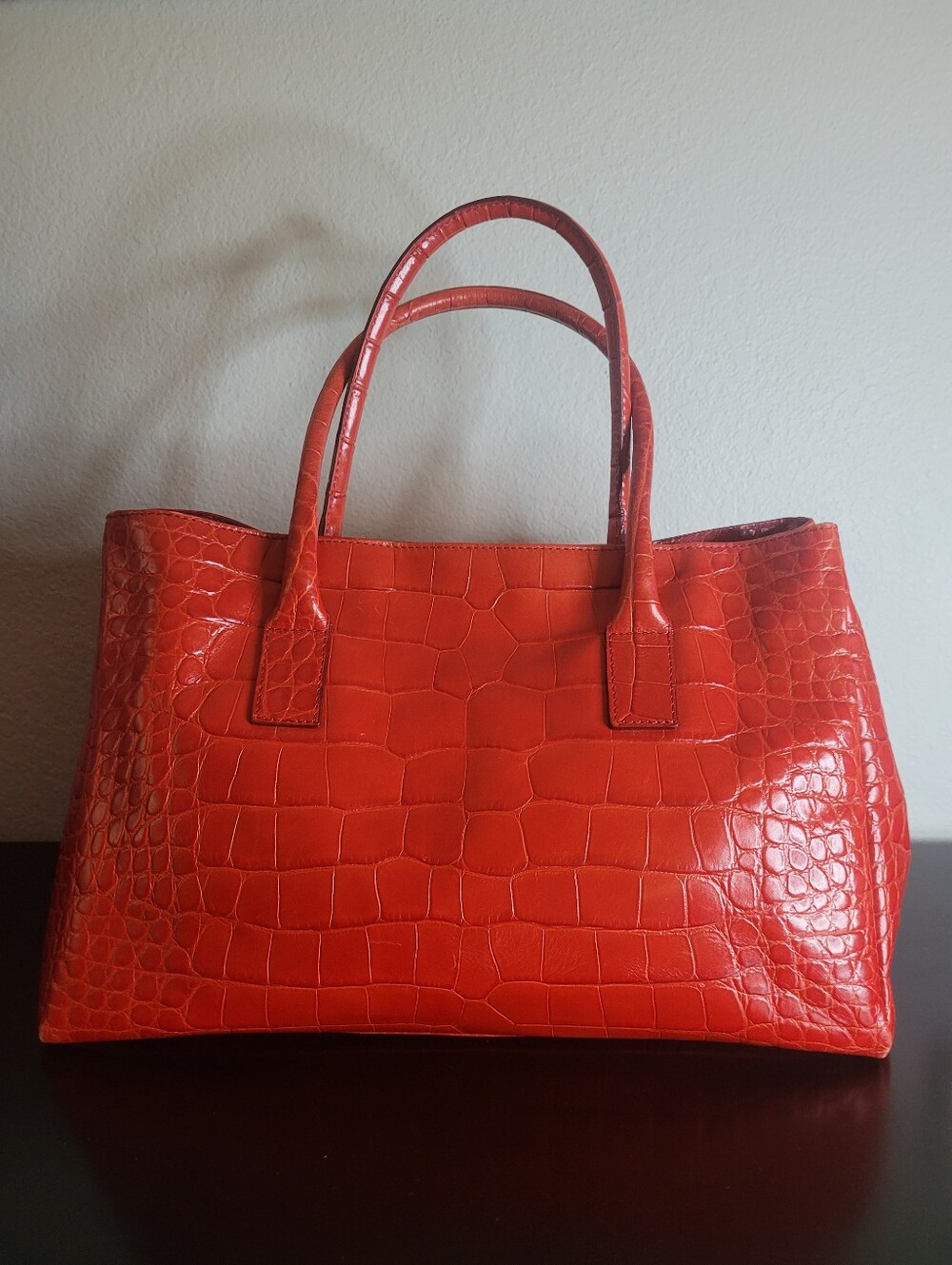 Furla croc shoulder bag - Picture 4 of 16